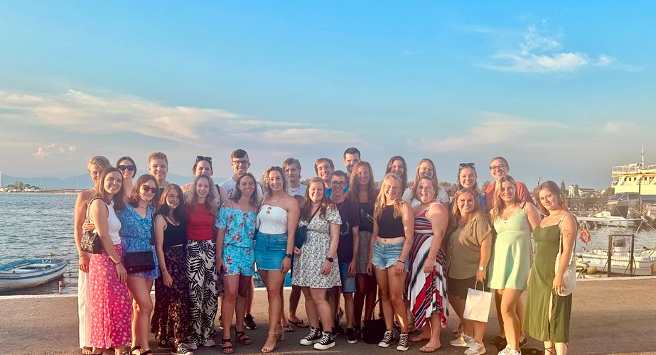 Groepsfoto griekenland